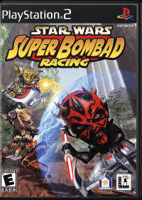 Star Wars Super Bombad Racing Playstation 2 US box art